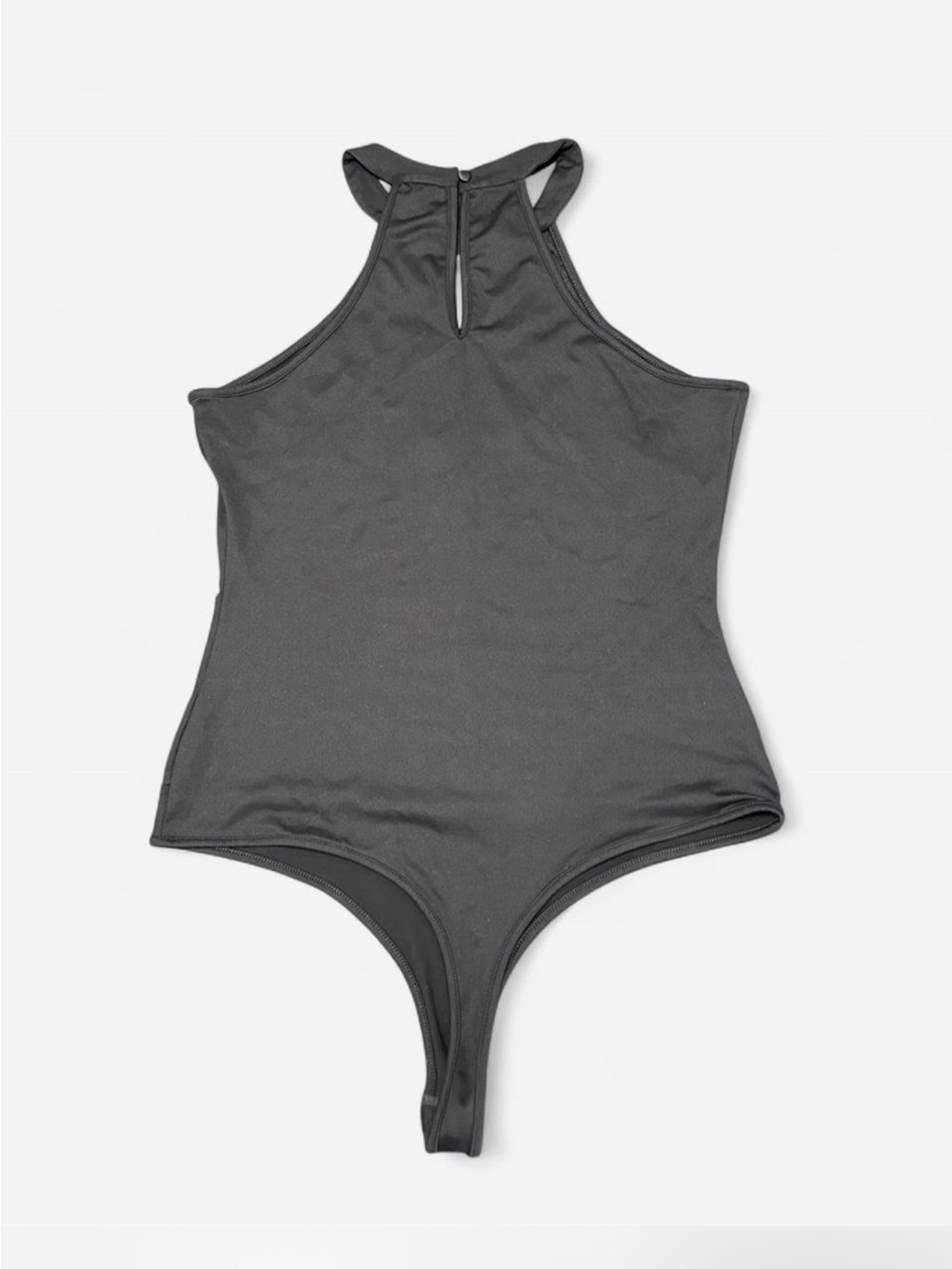 🔥 Bebe Swiss Dot Mesh Halter Bodysuit L ✨ - Picture 4 of 8
